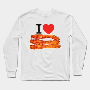 I Love Bacon Long Sleeve T-Shirt